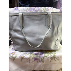 Fossil Sydney‎ Leather Purse, Light Blue Color, Shoulder Bag